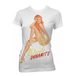 Lys tskjorte trykket med TTC Transferpapi