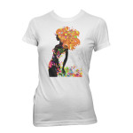 Lys tskjorte trykket med TTC Transferpapir