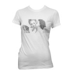 Lys tskjorte trykket med TTC Transferpapir