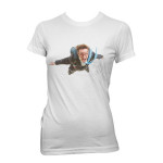 Lys tskjorte trykket med TTC Transferpapir