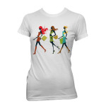 Lys tskjorte trykket med TTC Transferpapir