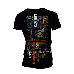 WOW 7.5 Transferpapir rygg mørk tskjorte