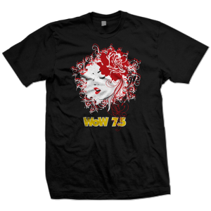 wow-transferpapir-svart-tskjorte-blomster-jente