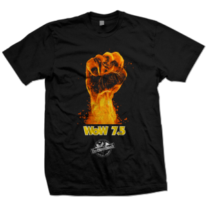 wow-transferpapir-svart-tskjorte-fire-fist