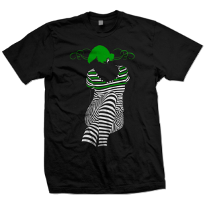 wow-transferpapir-svart-tskjorte-stripe-jente