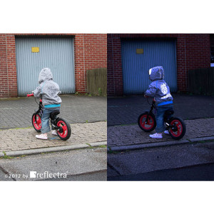 Eksempler på Reflectra refleks folie fra http://www.themaigctouch.no