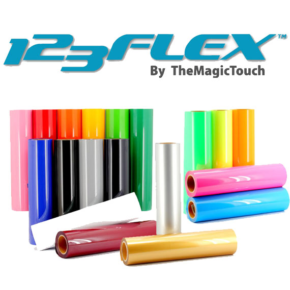 123 Flex Folie Tekstilfolie tekstiltrykk