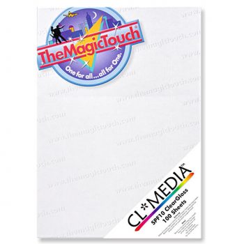 Transferpapir klistremerke ark i A4 størrelse CL-Media