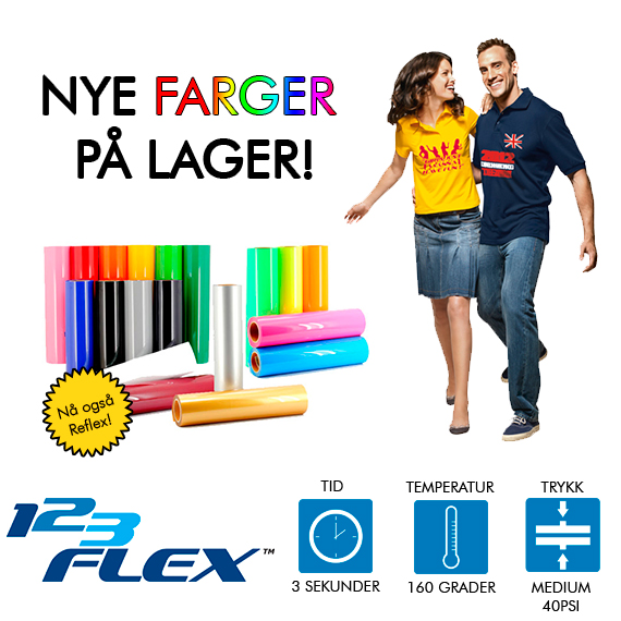 The Magic Touch 123 Flex Tekstil folie