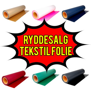 Ryddesalg-tekstilfolie
