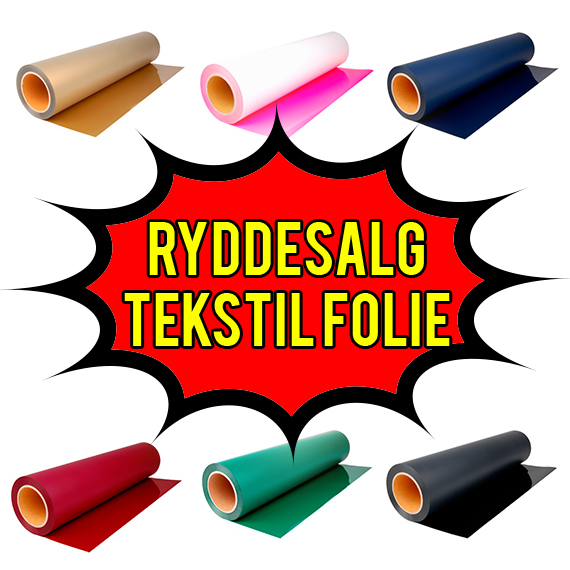 Ryddesalg-tekstilfolie
