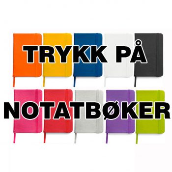 Fargesprell pakke Notatbok A5/A6 - 25stk i pakken