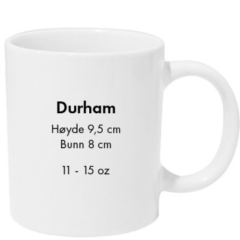 Duraham kopp med mål på