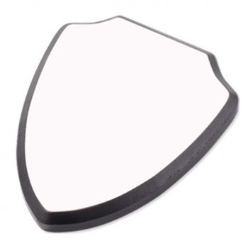 UniSub HD Plate Skjold Svart MDF 13x15cm -2stk