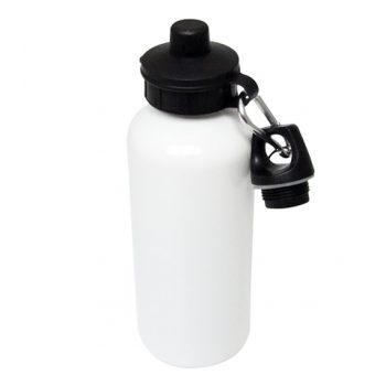 Sportsflaske 500ml m/karabinkrok 10 stk