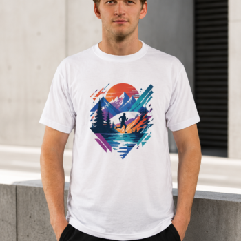 Hvit T-Skjorte - Basic T Sublim
