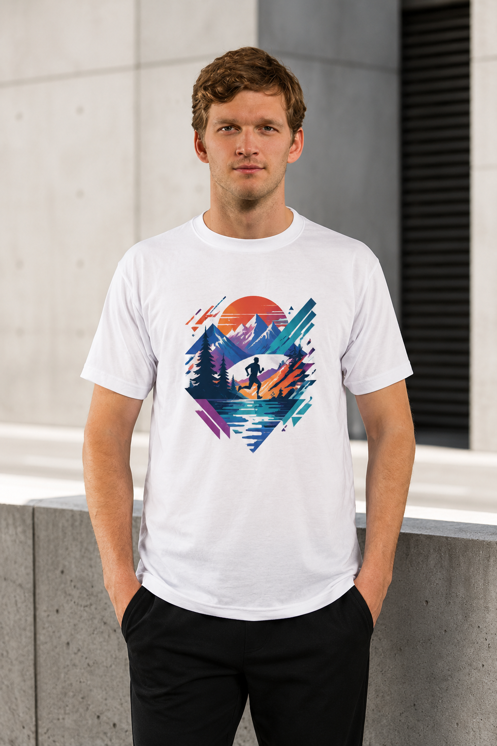 Hvit T-Skjorte - Basic T Sublim