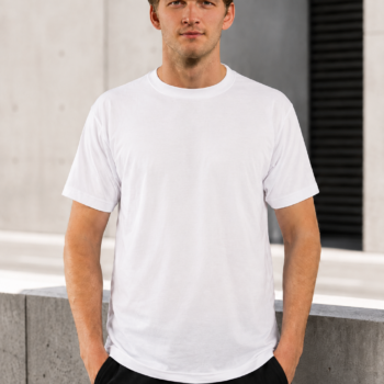 Alternative view of Hvit T-Skjorte - Basic T Sublim
