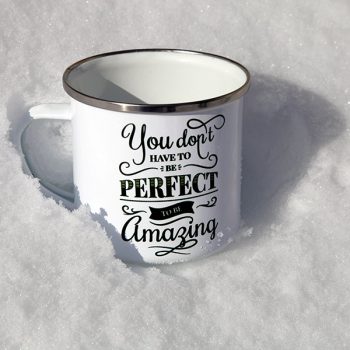 Emalje kopp sublimering