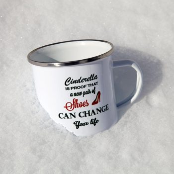 Emalje kopp sublimering