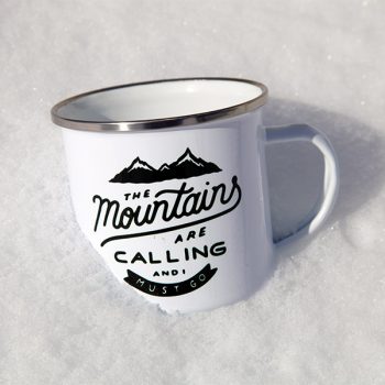 Emalje kopp sublimering