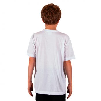 Alternative view of T-Skjorte - Basic T Hvit Sublim Barn