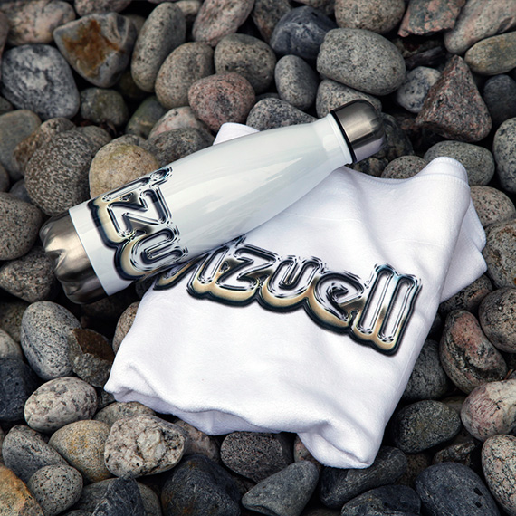 Flaske Metall Hvit ORCA 500ml 10 stk - Bilde 9