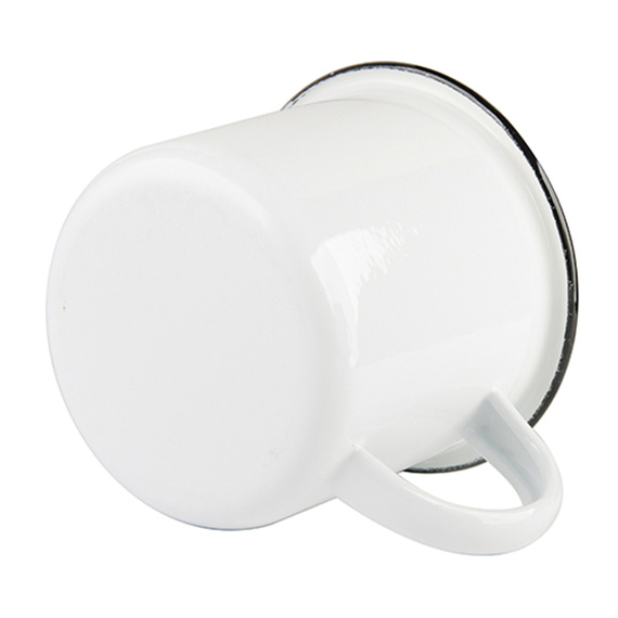 Emaljekopp med sort kant 48 stk - Bilde 6