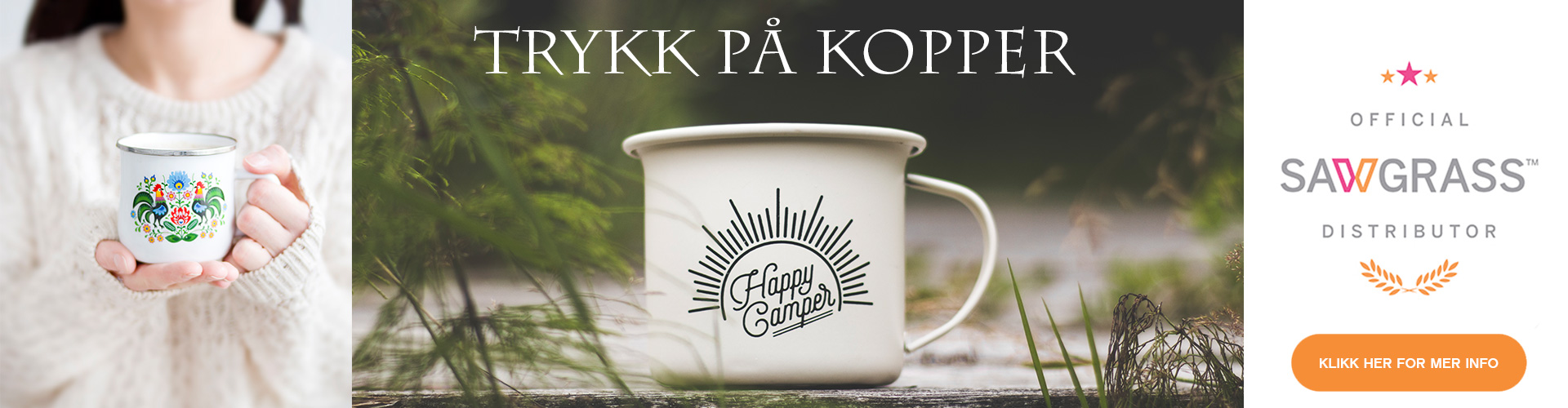 Trykk på kopper banner