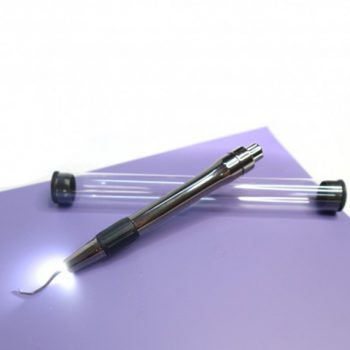 Plukk Shine plukkeverktøy med LED lykt