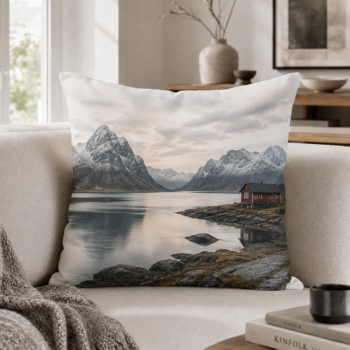 Putetrekk Hvit 40cm Sublimering - 10stk