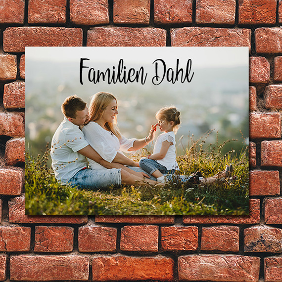 Eksempel på trykksaker fra Vizuell. Duraluxe HD Plater