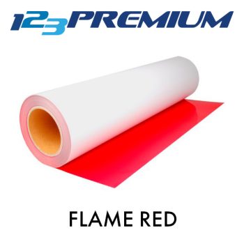 Rull med Flame red 123Premium folie