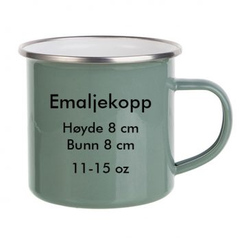 Emaljekopp Grønn