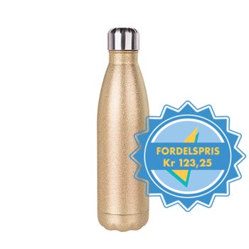 Flaske gull glitter med fordelspris