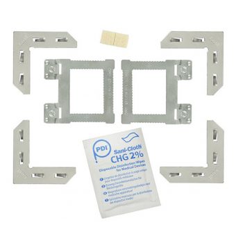 Rammesett m/plater, fjærer & hjørner - Lion