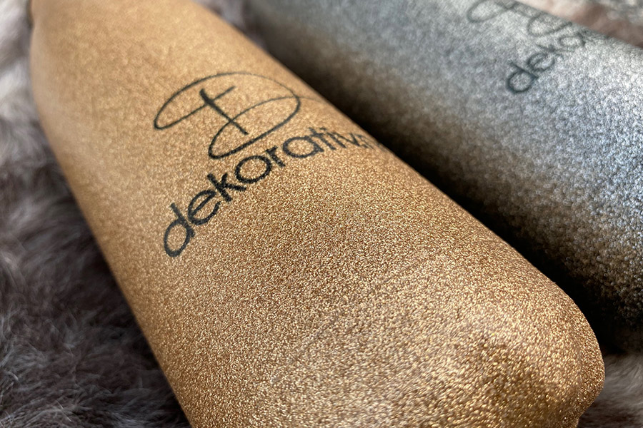 Flaske Metall Gull Glitter sublimering 500ml 10stk - Bilde 6