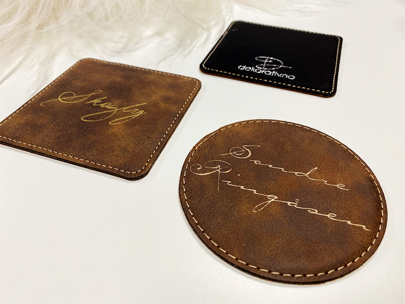 Eksempel på trykksaker fra Vizuell. Skinncoaster