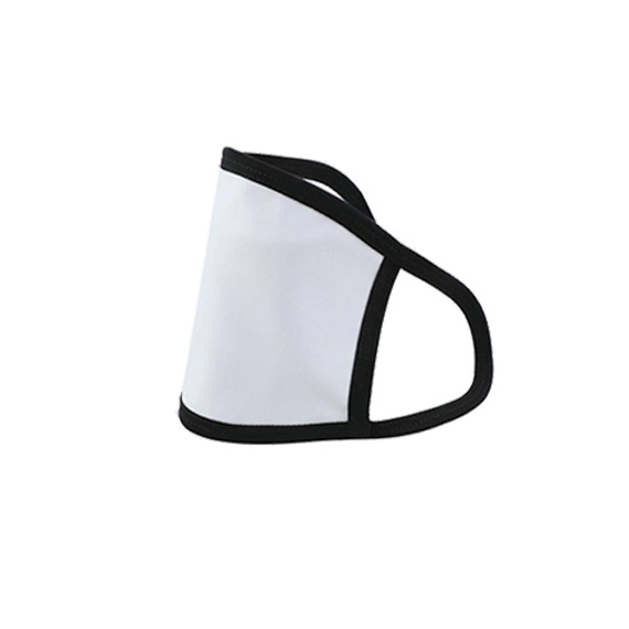 Munnbind til sublimering svart kant – 60pk voksen - Bilde 4