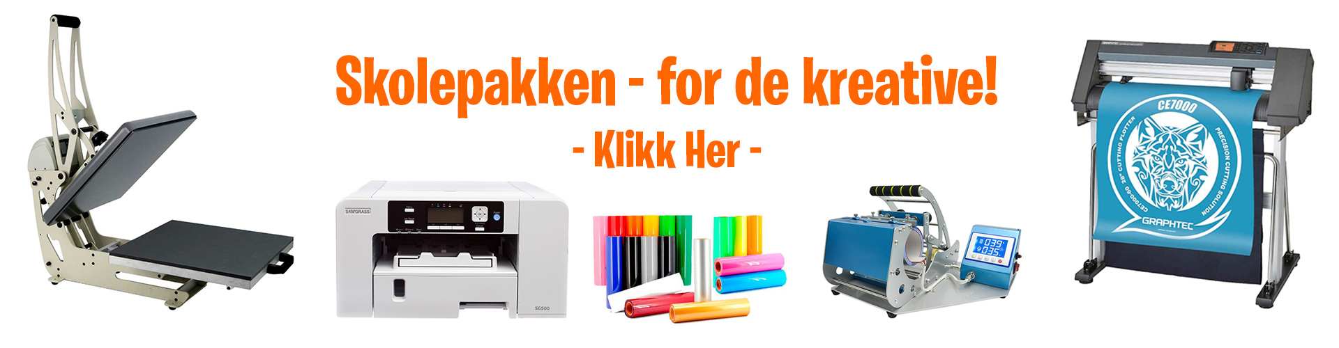Skolepakken - for de kreative! banner