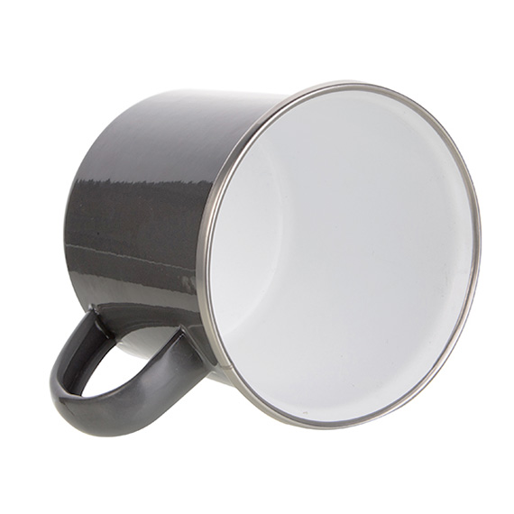 Emaljekopp Grå - 48 stk - Bilde 3