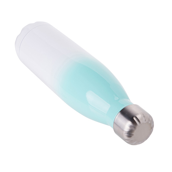 Flaske Metall Mint/Hvit 500ml - 10stk - Bilde 4