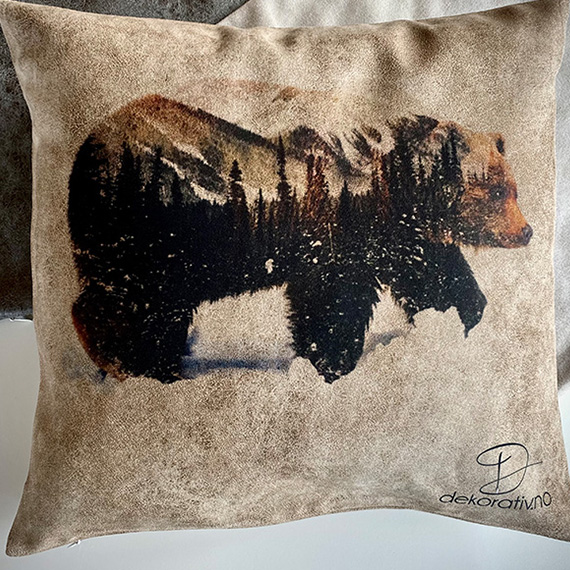 Putetrekk 40X40CM Lyse brun – 10 stk - Bilde 2