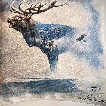 Alternative view of Putetrekk 40X40CM Off White – 10 stk