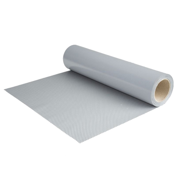 Carbon Silver tekstilfolie