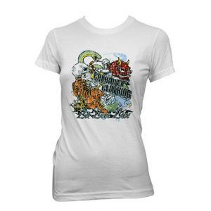 Et eksempel på trykksaker fra Vizuell. Trykk-klare merker til overføring på tekstiler