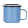Emaljekopp Matt Blå - 48 stk