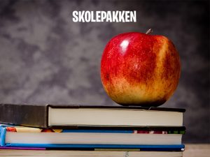 Skolepakken illustrasjonsbilde