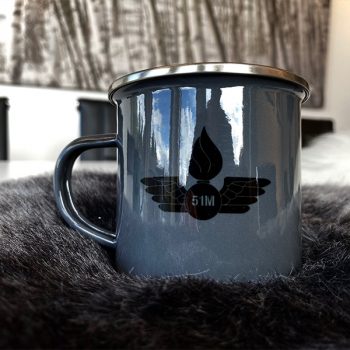 Alternative view of Emaljekopp Grå - 48 stk