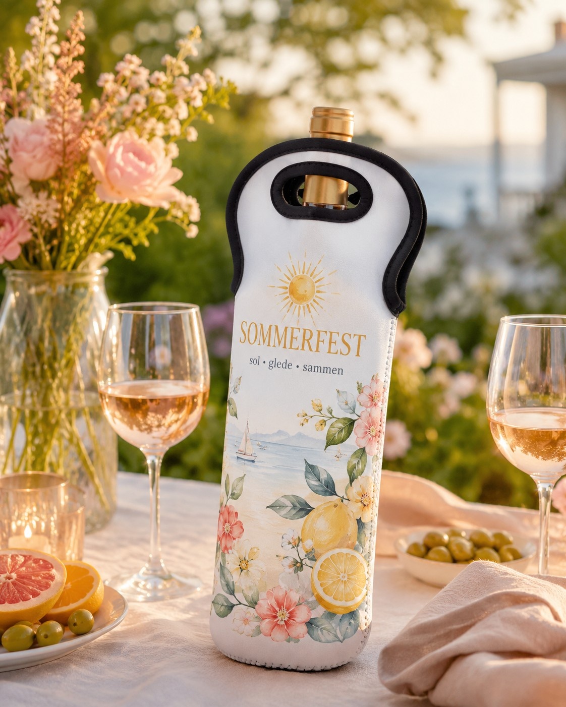Flaske bag – 10 stk